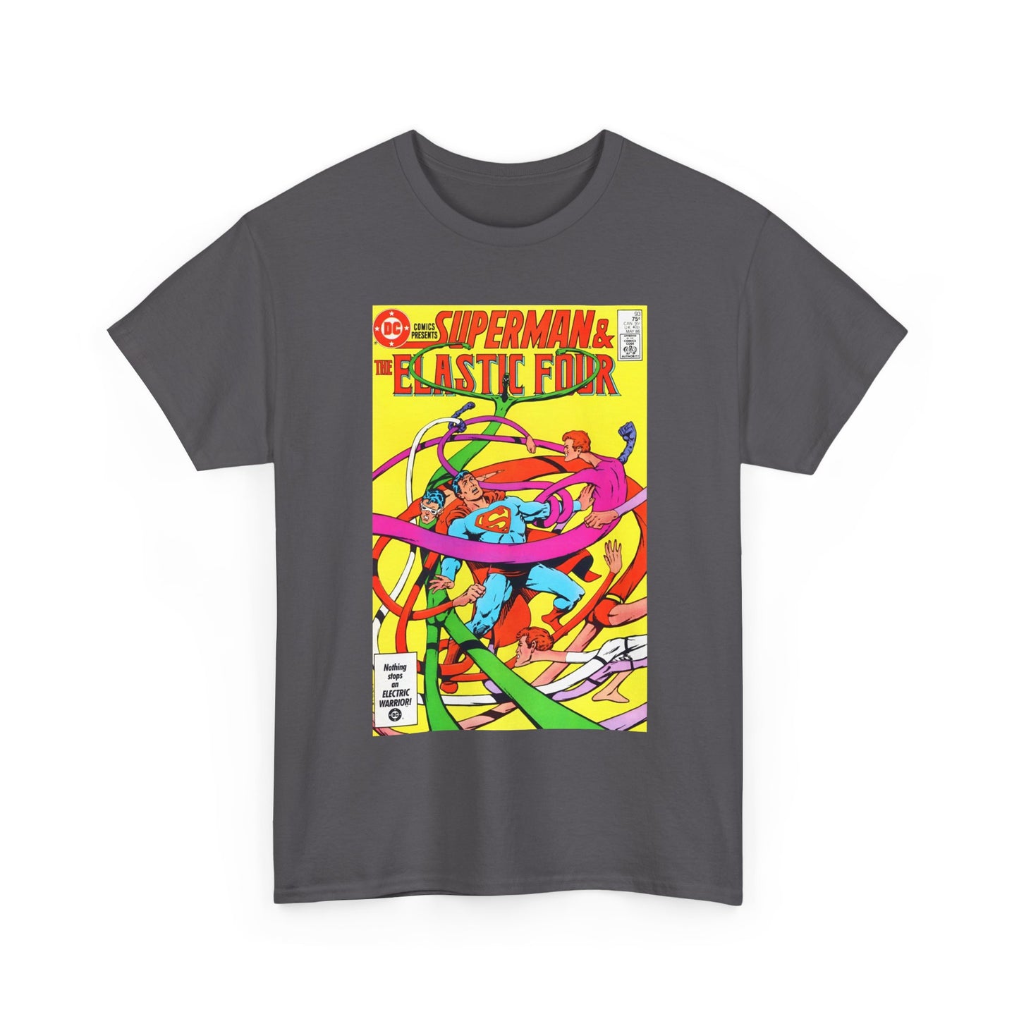DC Comics Presents #93 T-Shirt - Superman, Plastic Man, Elongated Man, Jimmy Olsen - DC Comics