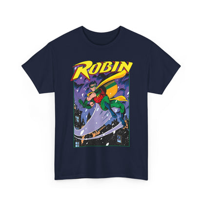 Robin T-Shirt - Tom Grummett Art - Tim Drake, Batman Family, Gotham City - DC Comics
