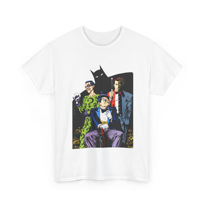 Riddler, Two-Face, Penguin T-Shirt - Brian Bolland Art - DC Comics