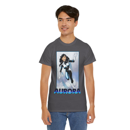 Aurora T-Shirt - John Byrne Art - Alpha Flight Member - Marvel Comics