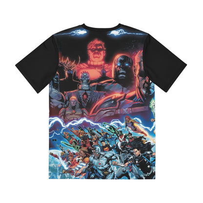 Dark Crisis All Over Print Tee (Polyester) - Daniel Sampere Art - Nightwing, Flash, Jon Kent, Yara Flor, Damian Wayne - DC Comics