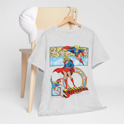 Supergirl T-Shirt - Krypton, Superman, Kara, Kandor - DC Comics - 1980s Art - Style Guide - Superman's Cousin