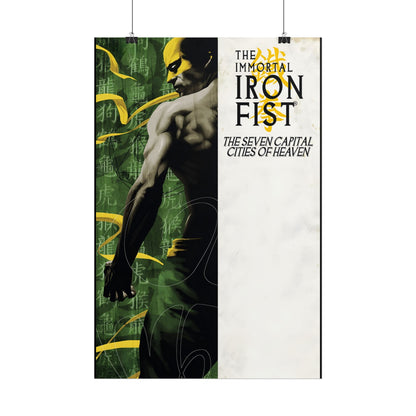 Immortal Iron Fist Rolled Poster - Kaare Andrews Art - Marvel Comics - Multiple Sizes Up to 24"x36"