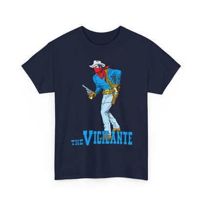 Vigilante T-Shirt - Gray Morrow Art - Seven Soldiers of Victory, All-Star Squadron Member - DC Comics
