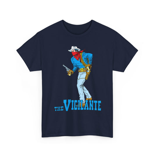 Vigilante T-Shirt - Gray Morrow Art - Seven Soldiers of Victory, All-Star Squadron Member - DC Comics
