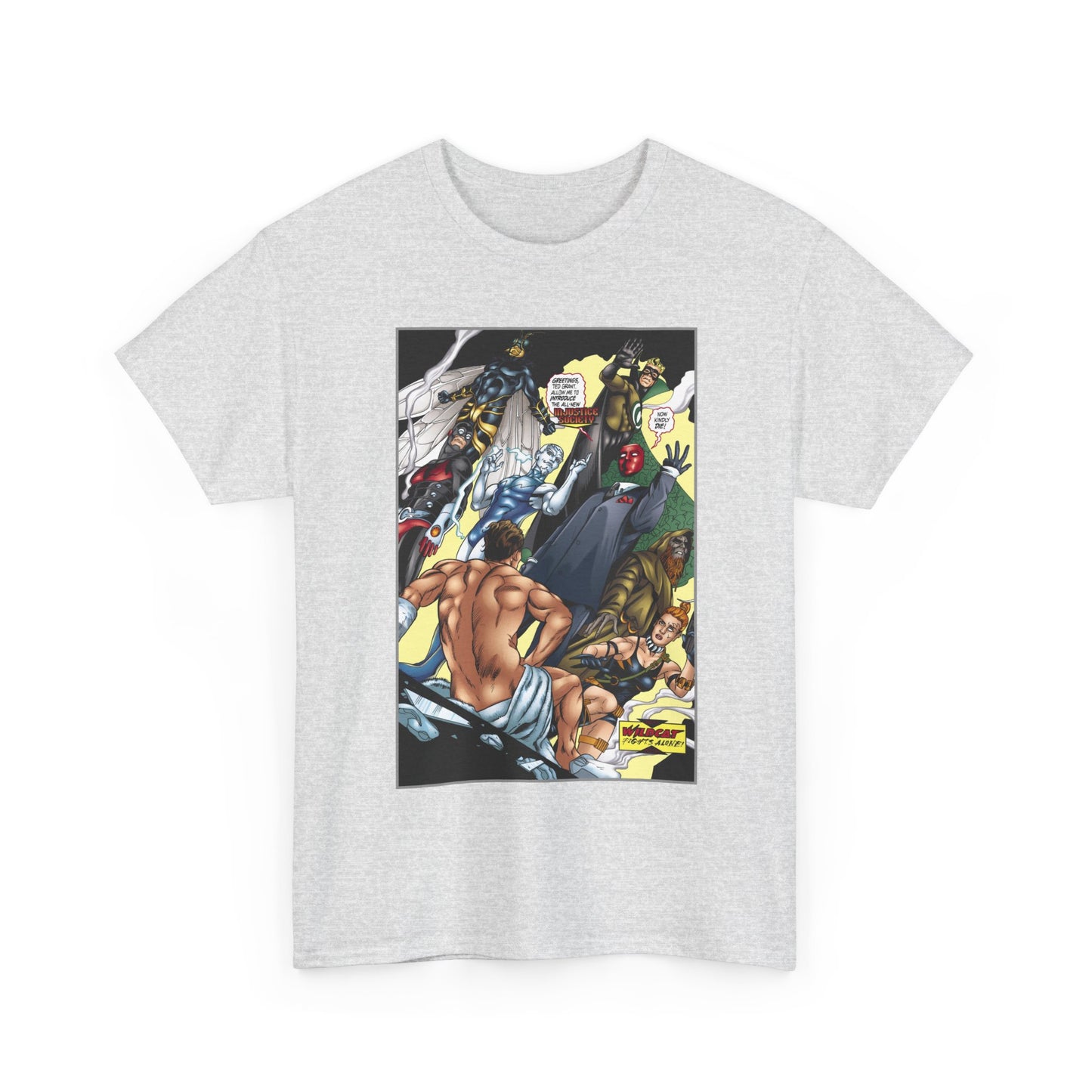 Wildcat/Injustice Society T-Shirt