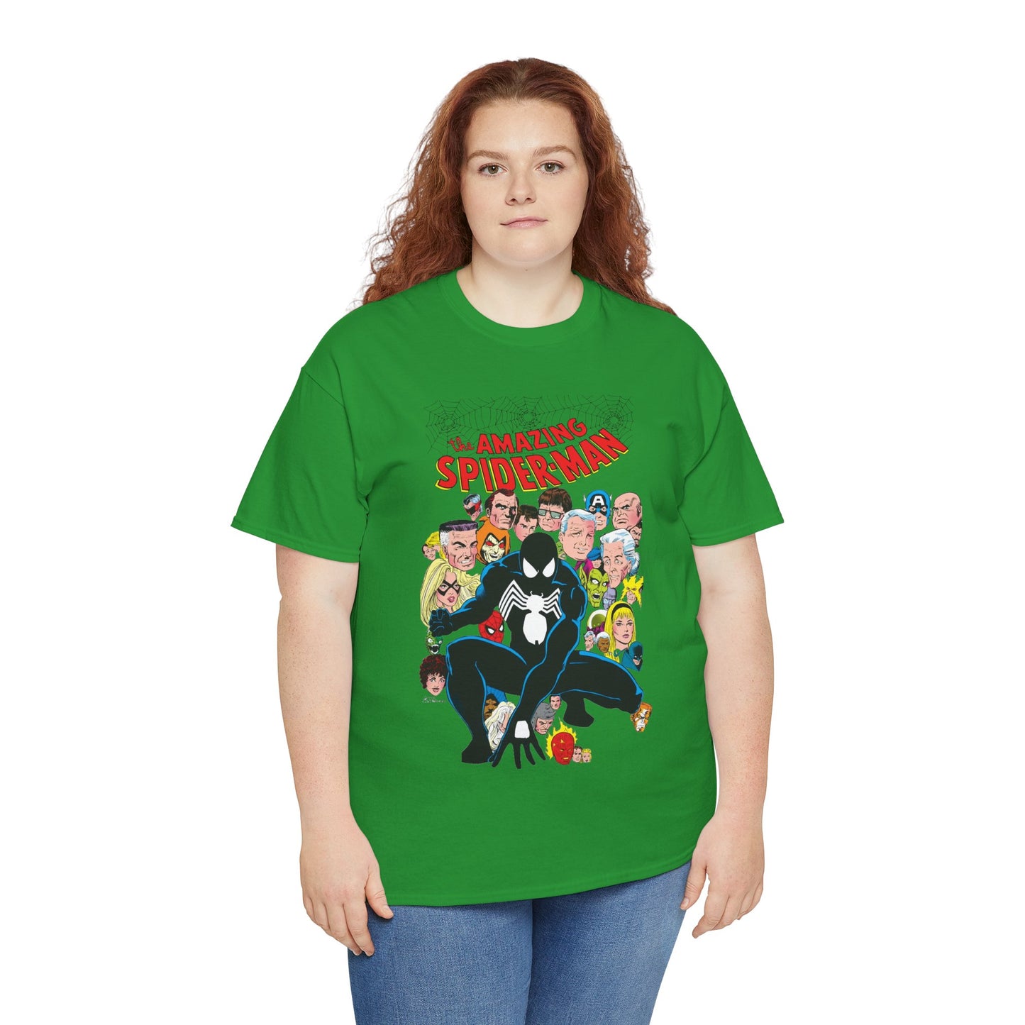 Amazing Spider-Man T-Shirt - Green Goblin, Kingpin, Hobgoblin, Electro, Black Cat, Mysterio, Doctor Octopus, Gwen Stacy - Marvel Comics
