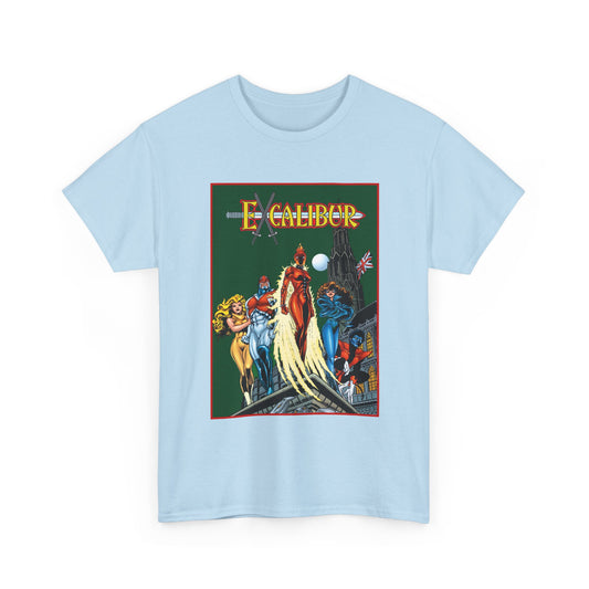Excalibur T-Shirt - Nightcrawler, Phoenix, Captain Britain - Alan Davis Art - Marvel Comics