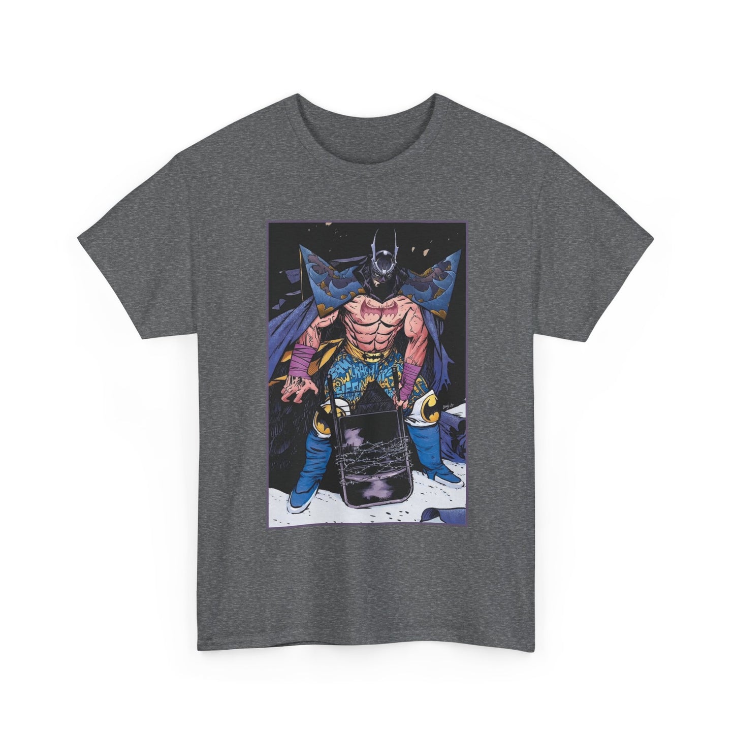 Batman T-Shirt - Daniel Warren Johnson Art - Luchador-Style Mask - DC K.O. #4 Cover Art - DC Comics