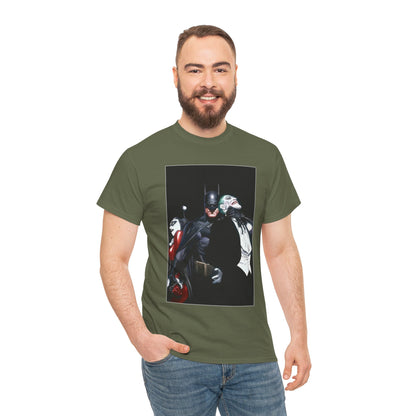 Batman T-Shirt - Alex Ross Art - Joker & Harley Quinn - DC Comics
