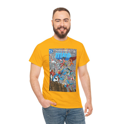 New Teen Titans T-Shirt - George Perez Art - Trigon the Terrible - DC Comics