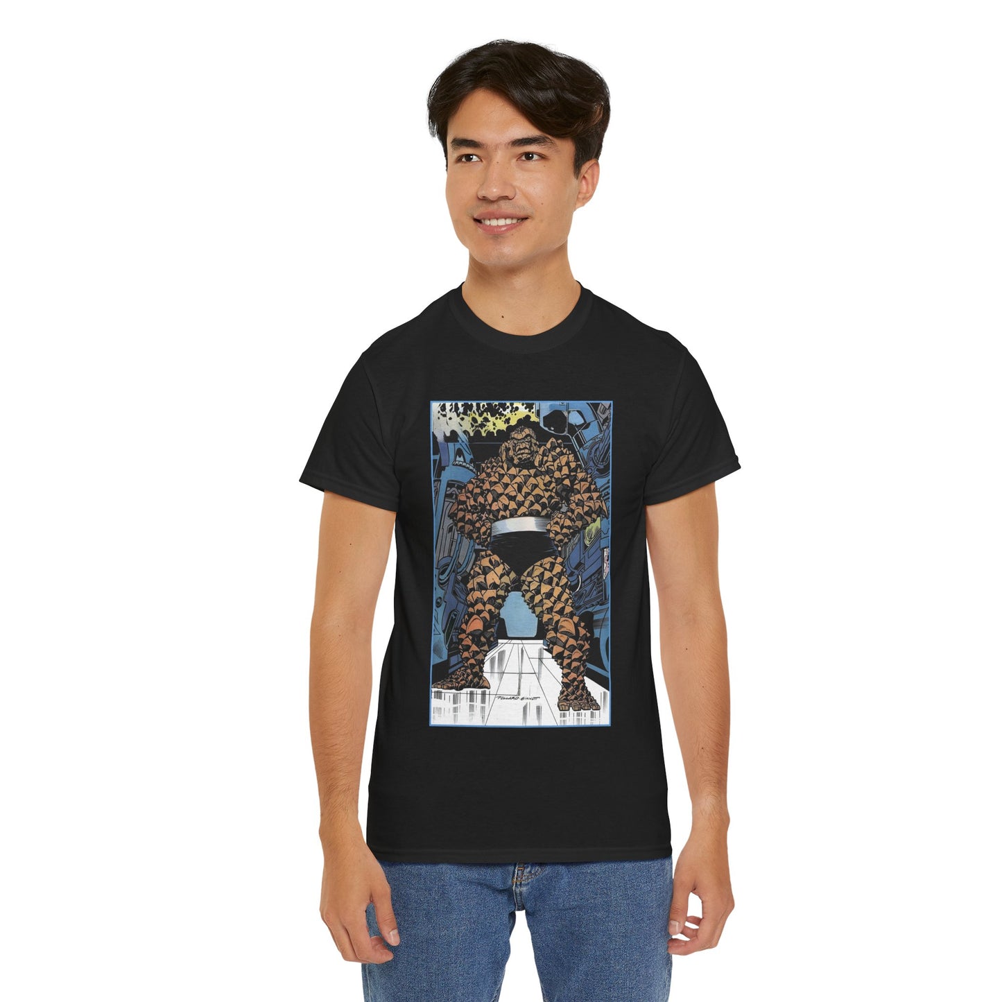 The Thing T-Shirt - Keith Pollard Art - Fantastic Four Pin-Up - Marvel Comics