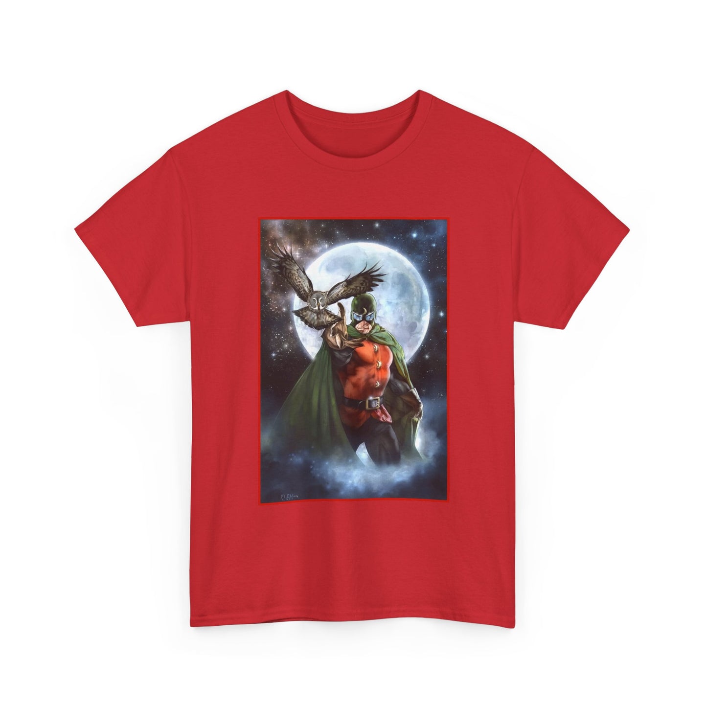 Doctor Mid-Nite T-Shirt - DC Comics - Golden Age Justice Society/JSA Member - Fleming Art