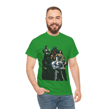 JLA T-Shirt - Howard Porter Art - Superman, Batman, Wonder Woman, Flash - DC Comics