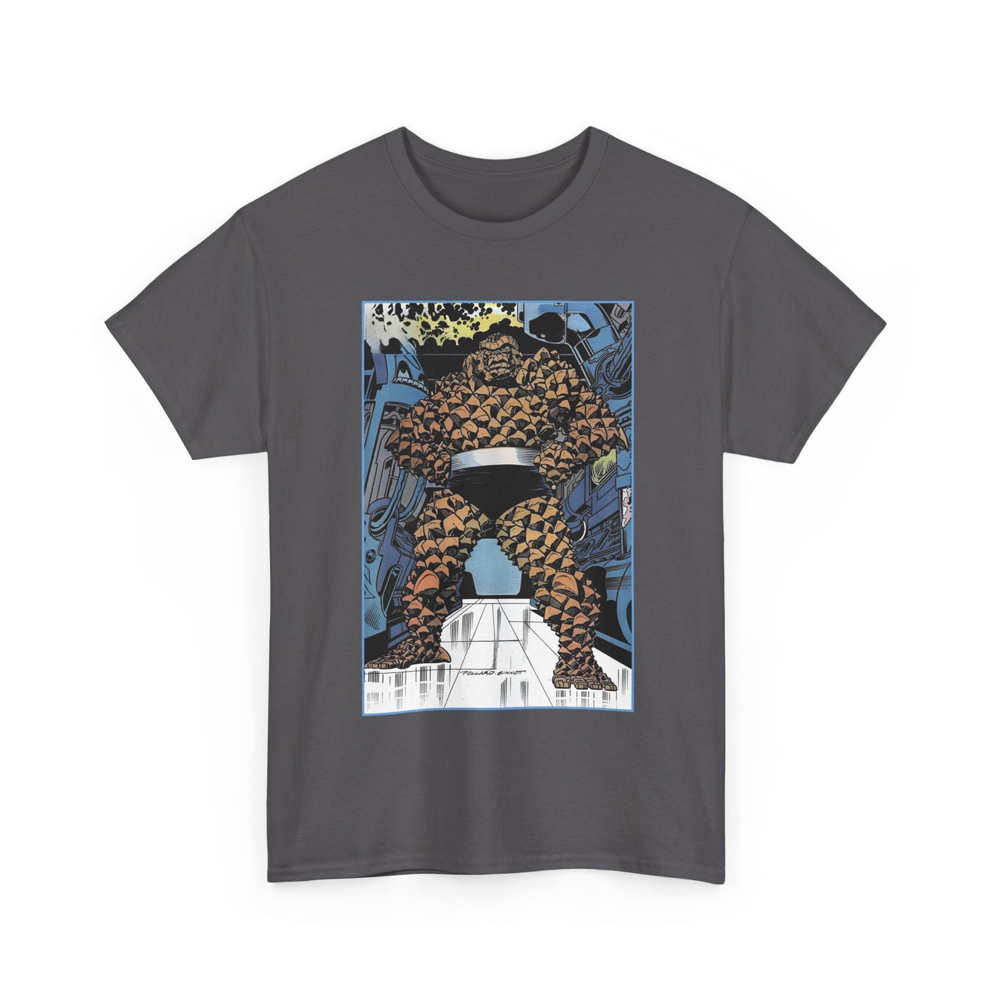 The Thing T-Shirt - Keith Pollard Art - Fantastic Four Pin-Up - Marvel Comics