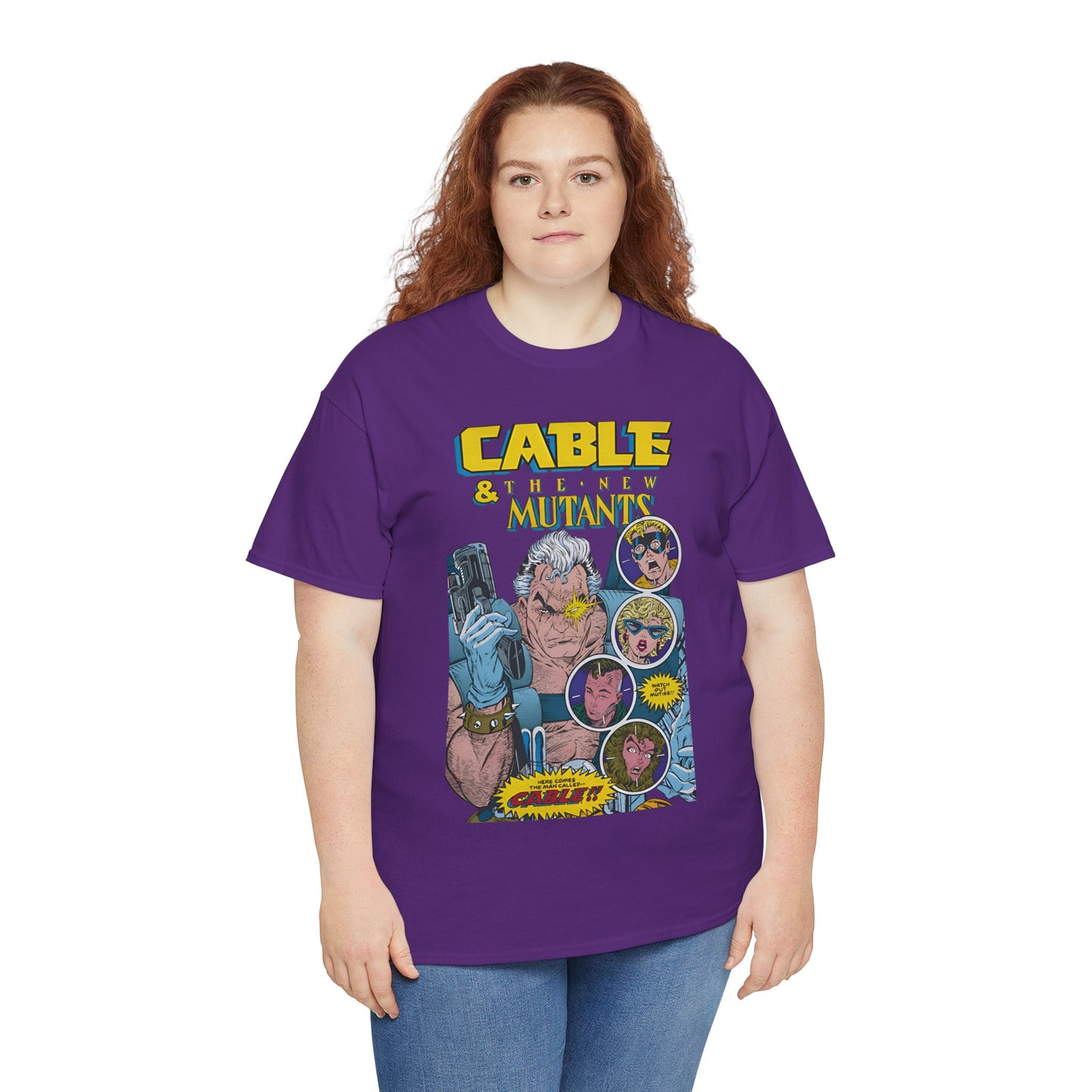 Cable & the New Mutants T-Shirt - #87 Cover Art - Wolfsbane, Boom-Boom, Cannonball - Marvel Comics