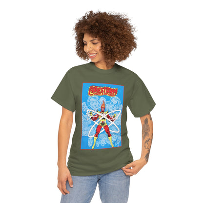 Fury of Firestorm T-Shirt - Pat Broderick Art - The Nuclear Man, Ronnie Raymond - JLA Member - DC Comics