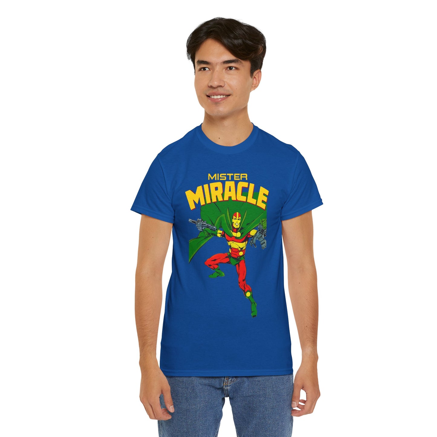 Mister Miracle T-Shirt - Marshall Rogers Art - Scott Free, Apokoplis, New Gods - DC Comics