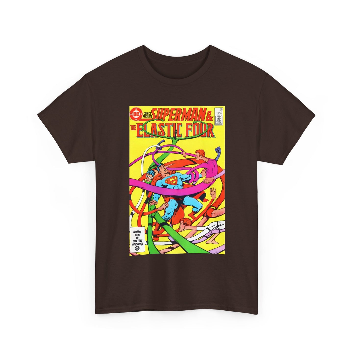 DC Comics Presents #93 T-Shirt - Superman, Plastic Man, Elongated Man, Jimmy Olsen - DC Comics