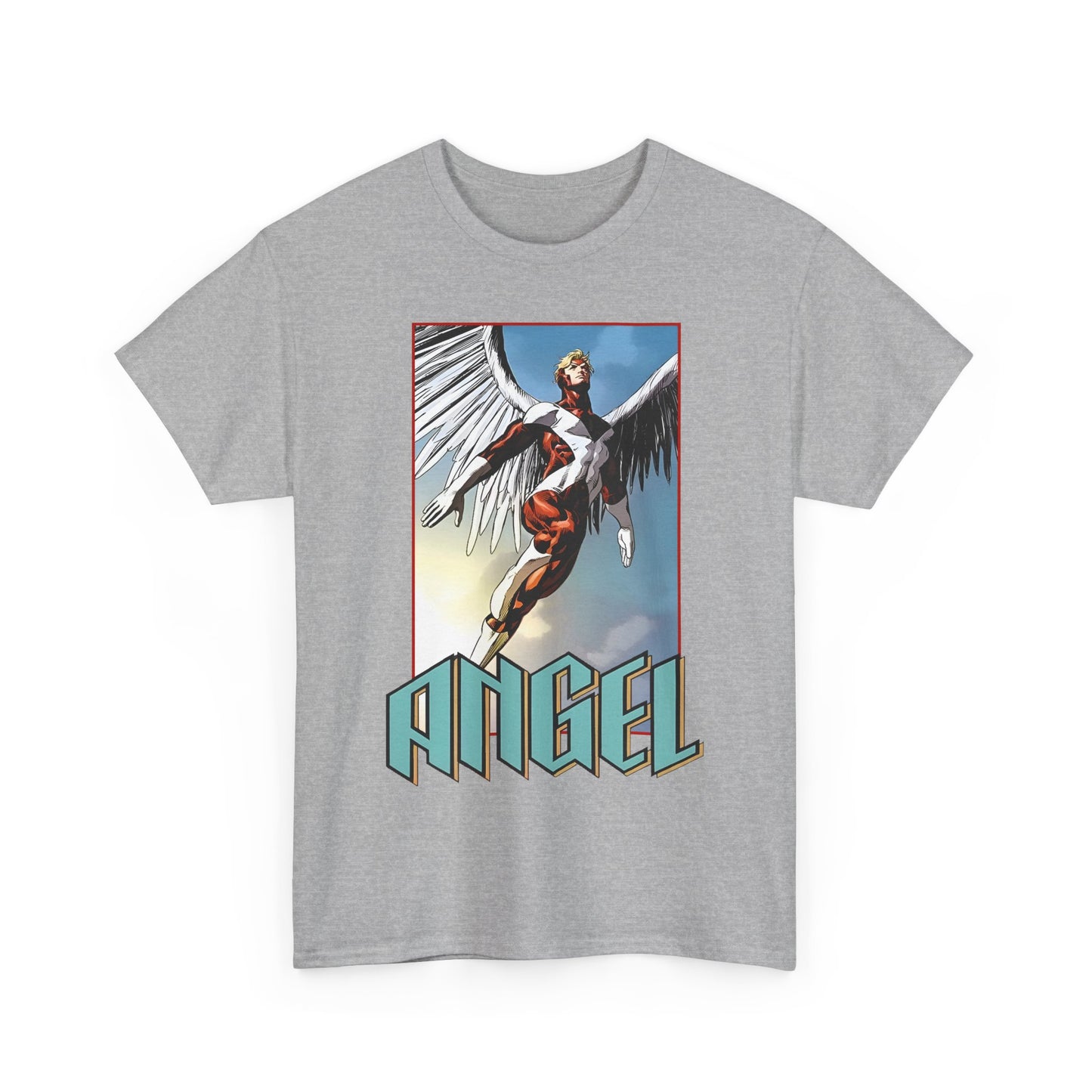 Angel T-Shirt - Mike Deodato Art - Marvel Comics X-Men Member