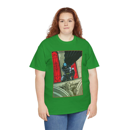 Batman T-Shirt - Cully Hamner Art - Batman Allies Secret Files Cover - Gotham Protector - And a Gargoyle! - DC Comics