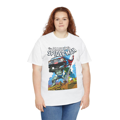 Amazing Spider-Man & She-Hulk T-Shirt - John Byrne Art - Marvel Comics
