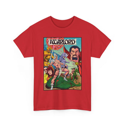 Warlord T-Shirt - Dan Jurgens Art - Travis Morgan, Skartaris, Deimos - Sword & Sorcery - DC Comics