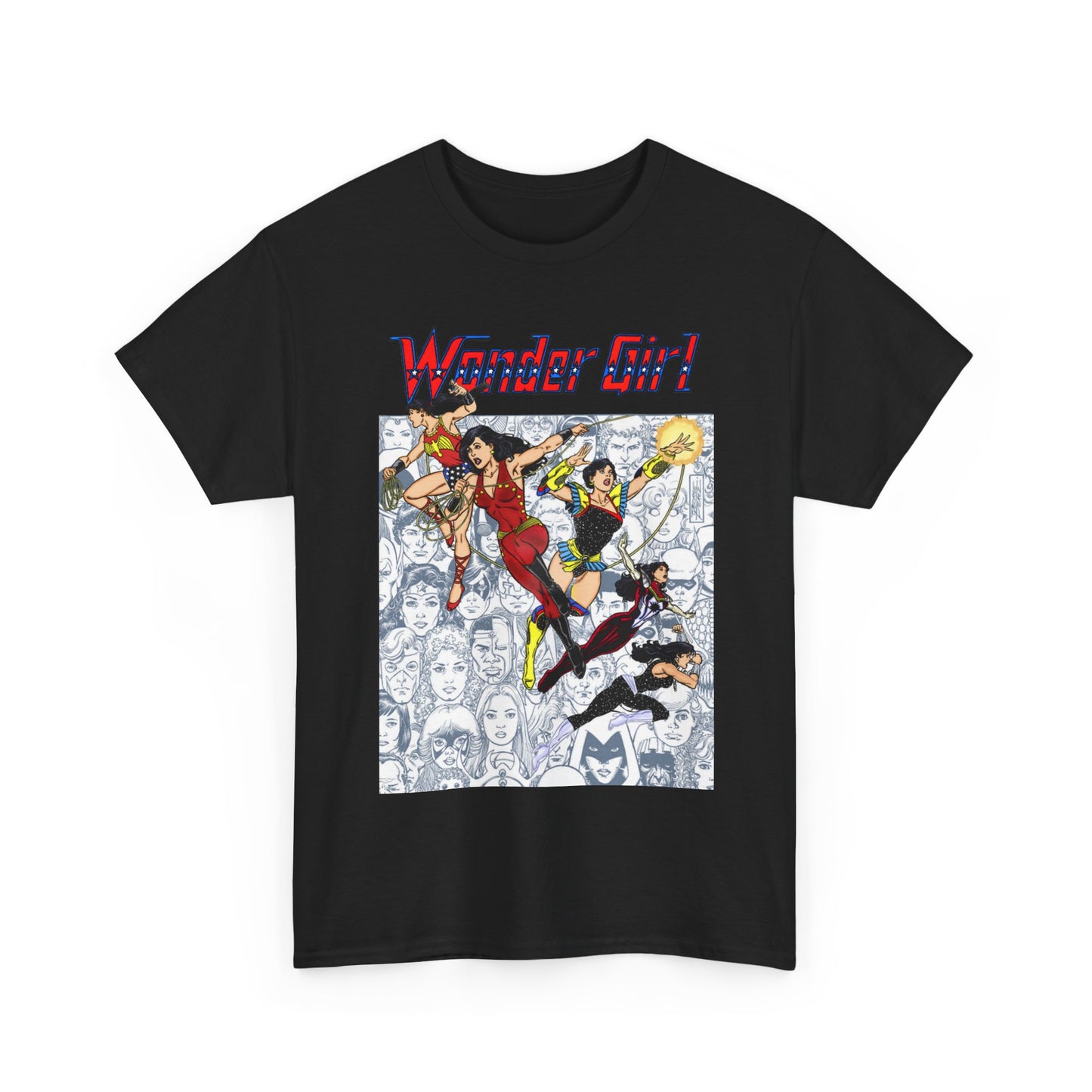 Wonder Girl T-Shirt - Alternate Logo - George Perez Art - DC Comics
