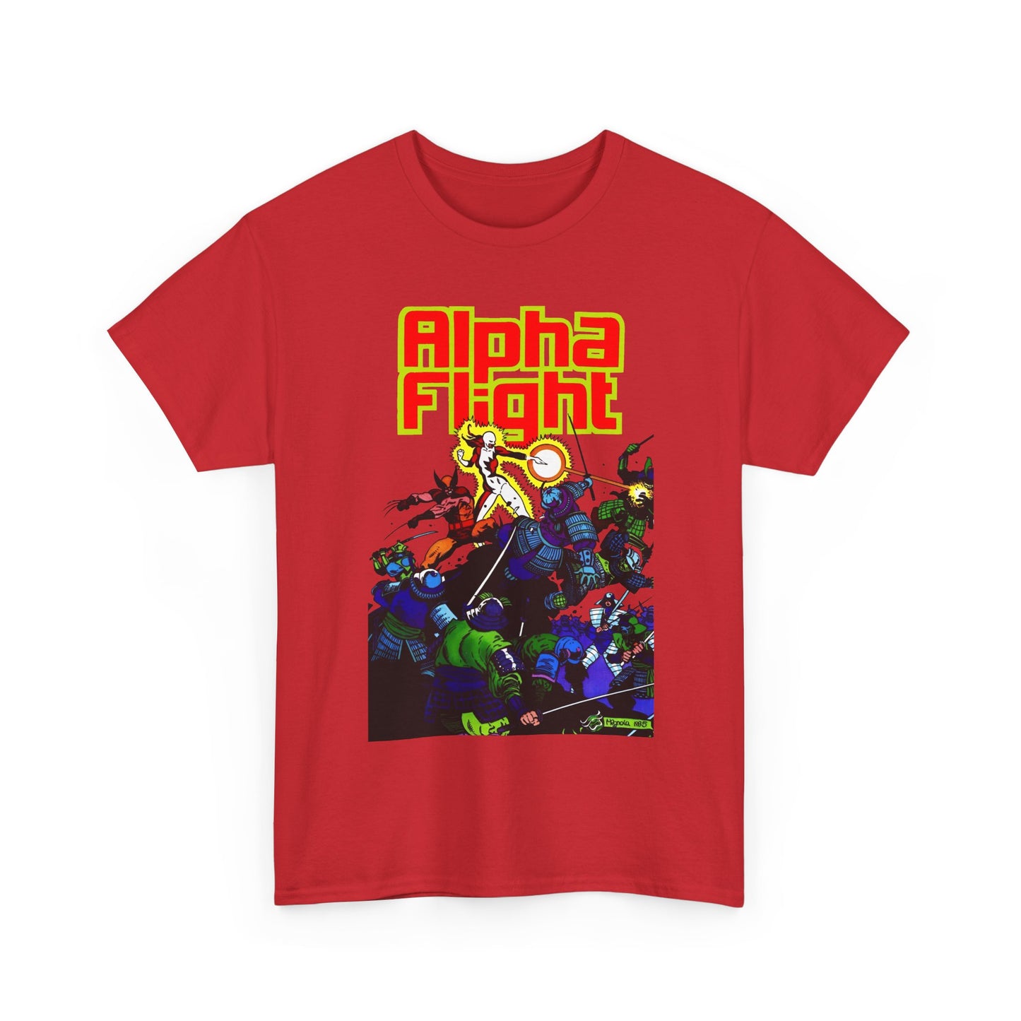 Alpha Flight T-Shirt - Mike Mignola Art