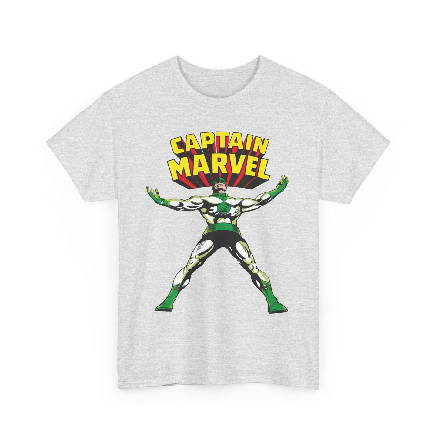 Captain Marvel T-Shirt - Gene Colan Art - #1 Cover Art, 1968 - Marvel Comics