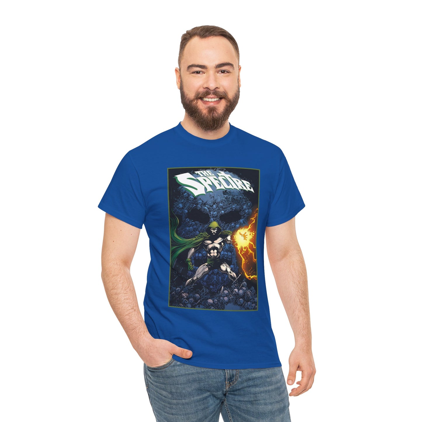 Spectre T-Shirt - Tom Mandrake Art - Jim Corrigan - 1980s Series - DC Comics