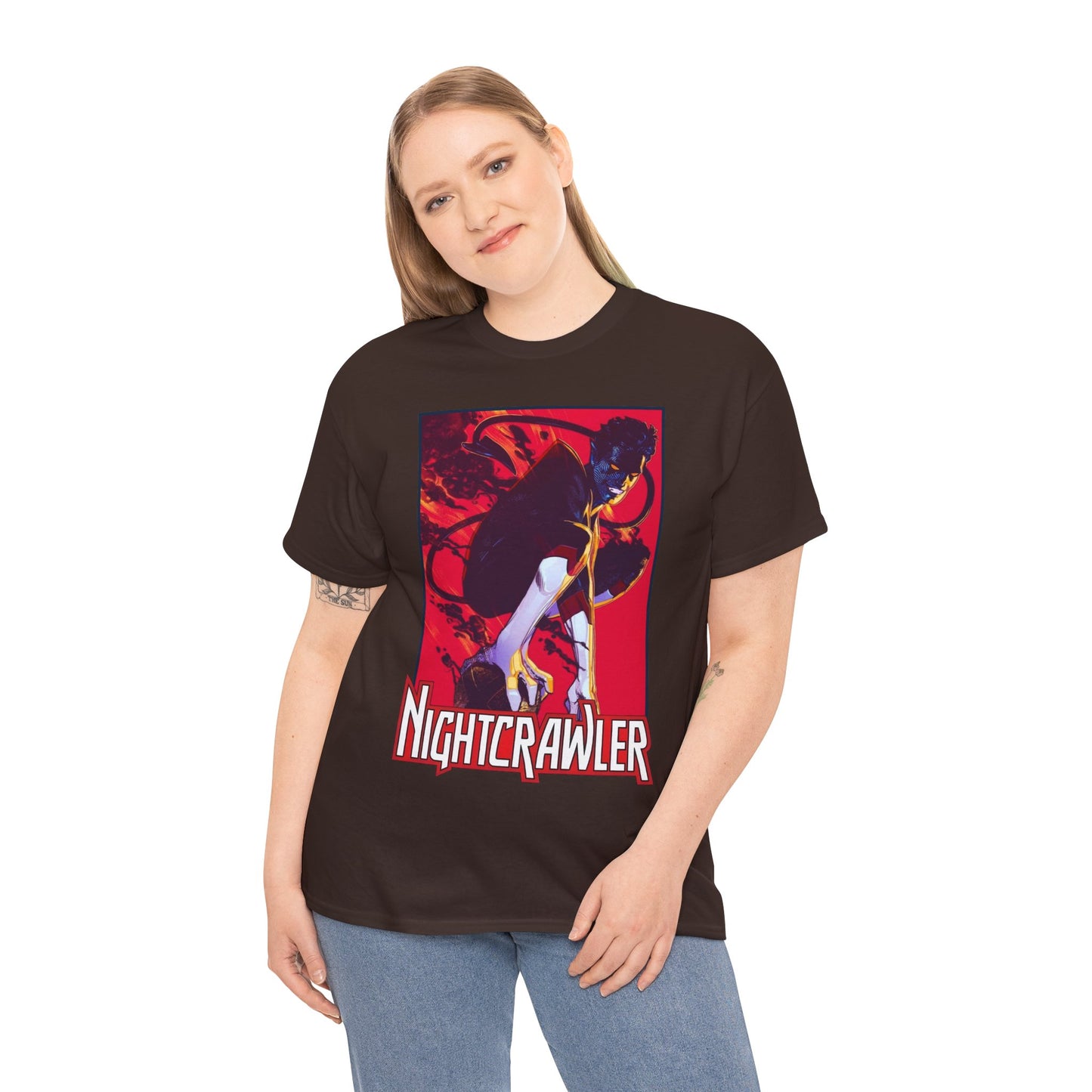 Nightcrawler T-Shirt - Taurin Clarke Art - Uncanny X-Men Member - Marvel Comics