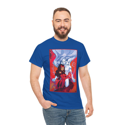 Scarlet Witch & Vision T-Shirt - Russell Dauterman Art - Avengers Members - Marvel Comics