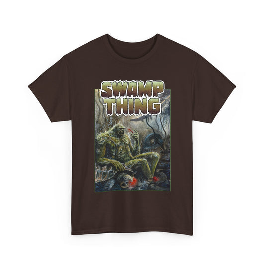 Swamp Thing T-Shirt - Stephen Bissette & John Totleben Art - Vertigo/DC Comics