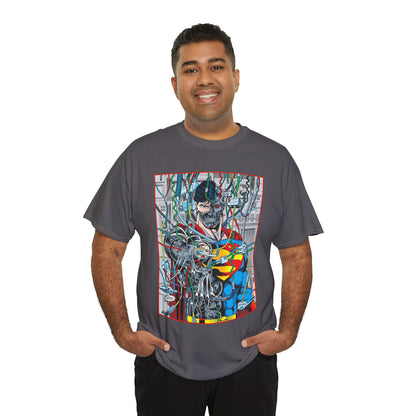 Cyborg Superman T-Shirt - DC Comics - Dan Jurgens Art - Reign of the Supermen - Popular 90s Story