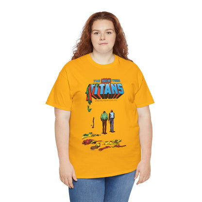 New Teen Titans T-Shirt - George Perez Art - Robin, Kid Flash Quitting - #39 Cover - DC Comics