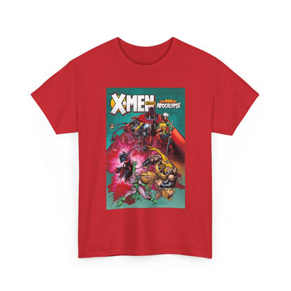 X-Men: Age of Apocalypse T-Shirt - Adam Kubert Art - Magneto, Rogue, Nightcrawler, Gambit, Blink, Sabretooth - Dawn - Marvel Comics