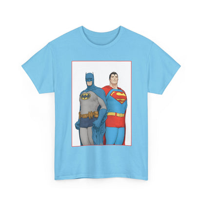 Superman & Batman T-Shirt - Frank Quitely Art - World's Finest Variant Cover Art - DC Comics