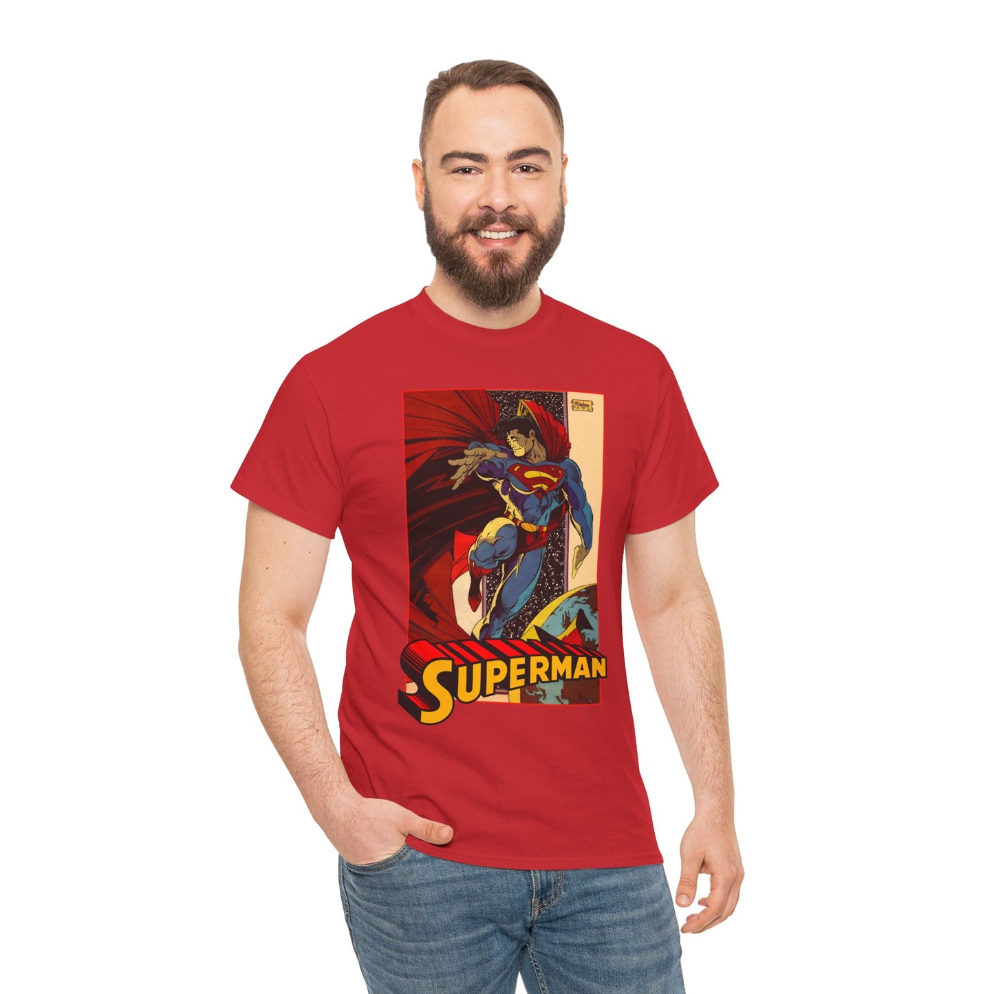Superman T-Shirt - Todd McFarlane Art - Man of Steel, Metropolis - DC Comics