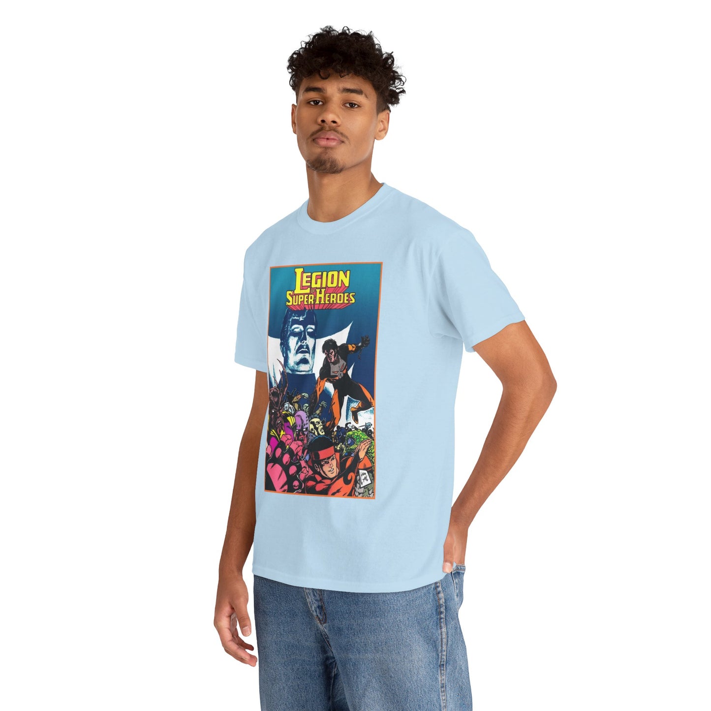 Legion of Super-Heroes T-Shirt - Steve Lightle Art - Timber Wolf - DC Comics