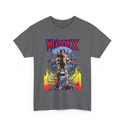 Weapon X T-Shirt - Barry Windsor-Smith Art - Wolverine Origin Story Before He Joined the X-Men - Logan, Mutant Leader - Marvel Comics