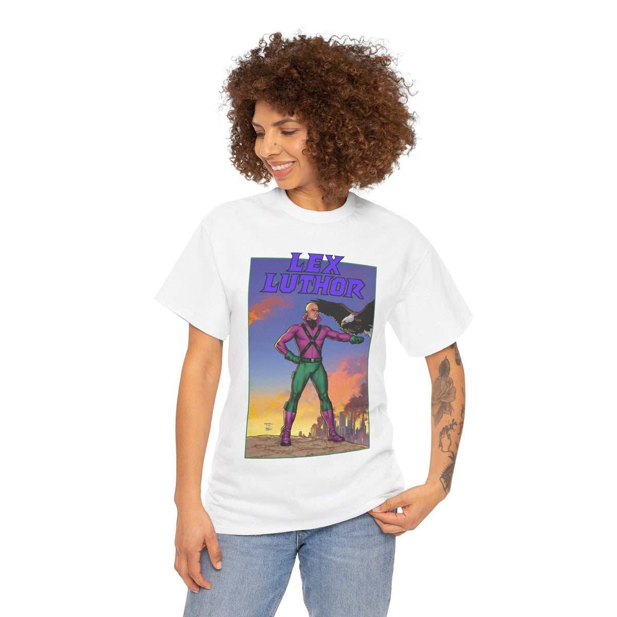 Lex Luthor T-Shirt - Ryan Sook Art - Superman Foe - DC Comics