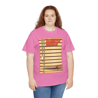 Wasp T-Shirt - Tom Reilly "Windowshades" Cover Art - Avengers Founding Member - Marvel Comics