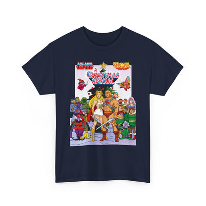 He-Man & She-Ra: A Christmas Special T-Shirt - Masters of the Universe, Princess of Power - Skeletor, Fisto, Orko, Kowl, Madame Razz - Filmation