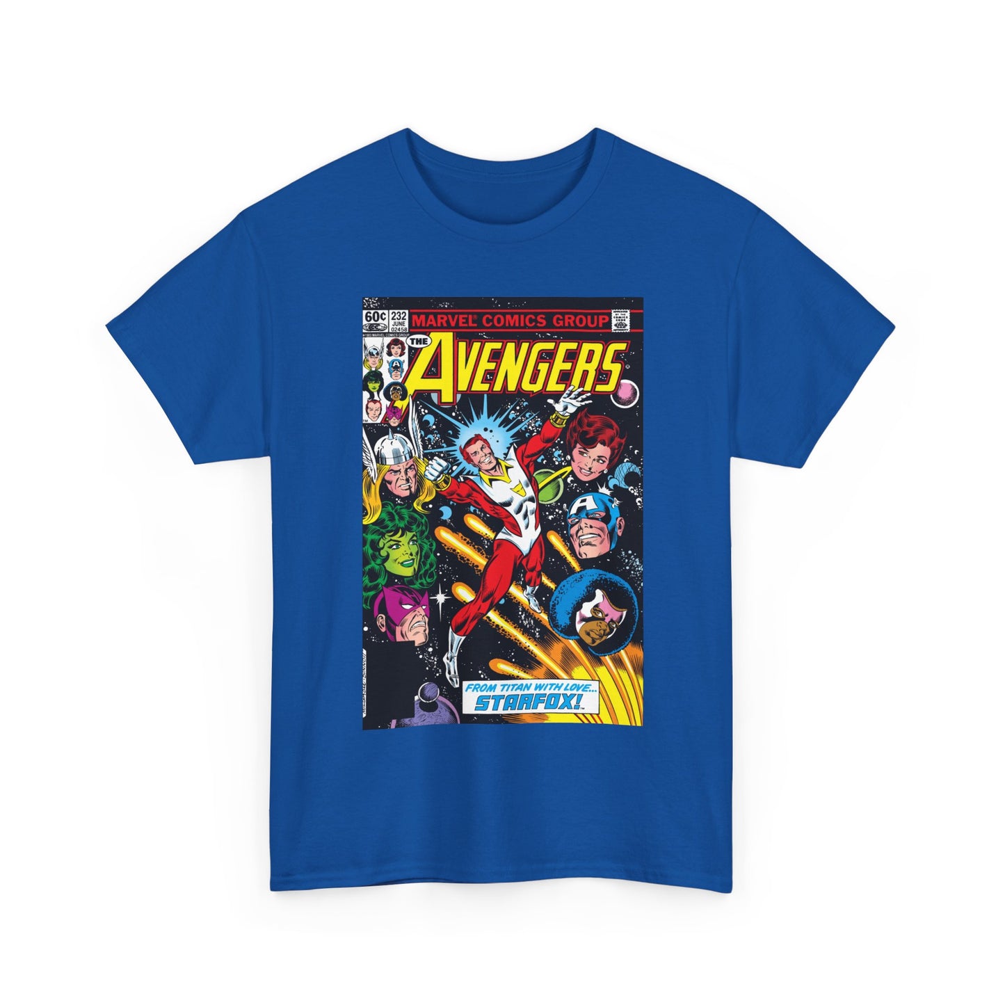 Avengers #232 T-Shirt - Starfox Appearance - Marvel Comics