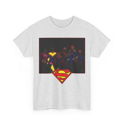 Superboys T-Shirt - Taurin Clarke Art - Superboy Prime, Connor Kent, Clark Kent, Jon Kent - DC Comics