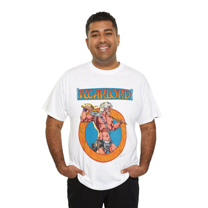 Warlord T-Shirt - Mike Grell Art - Skartaris - Travis Morgan - DC Comics 1970s Sword & Sorcery Series