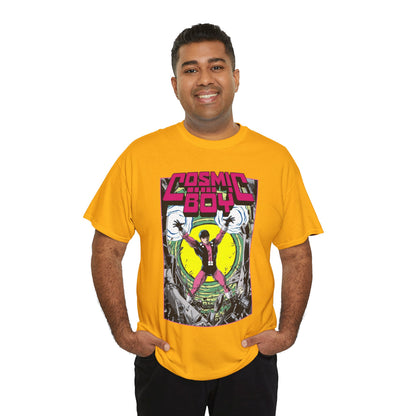 Cosmic Boy T-Shirt - Steve Lightle Art - Legion of Super-Heroes Founding Member - DC Comics