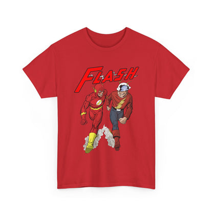 Flash T-Shirt - John Byrne - Barry Allen, Jay Garrick - Golden Age, Silver Age - DC Comics