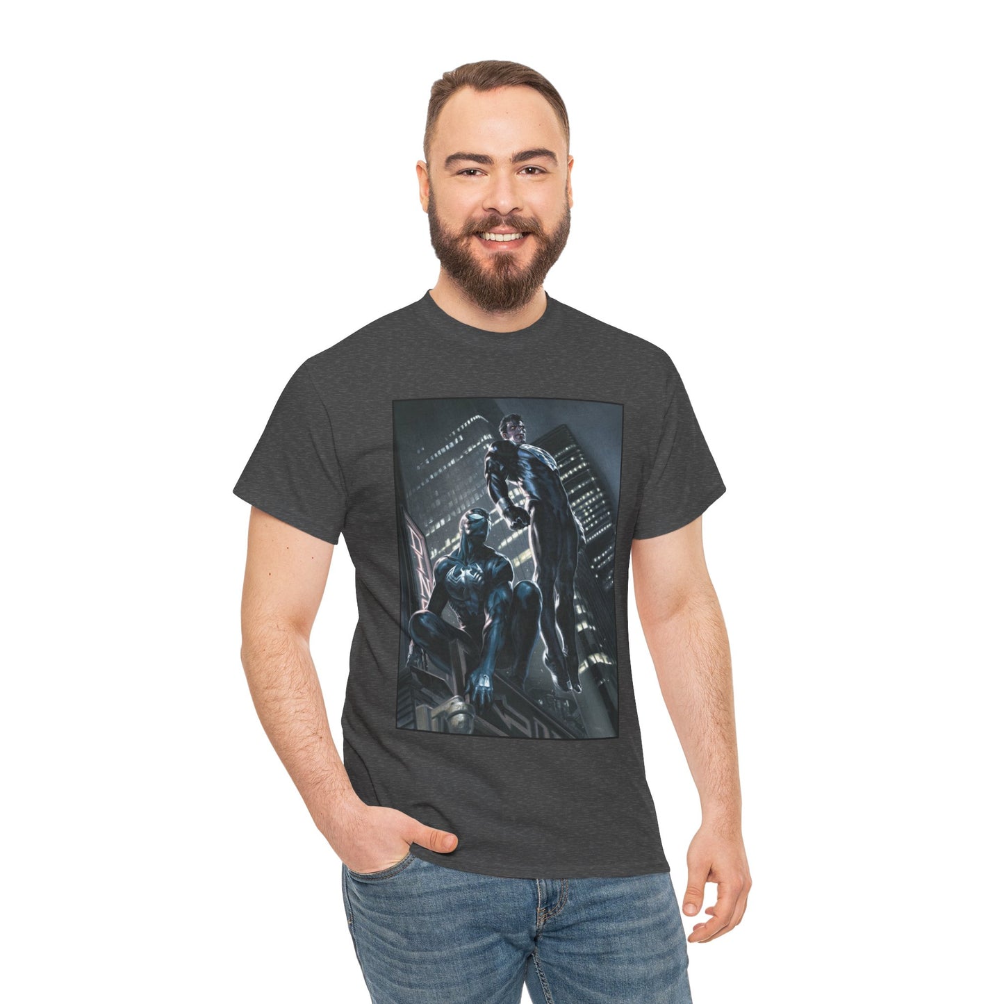 Superman/Amazing Spider-Man T-Shirt - Gabriele Dell'Otto Variant Art - DC/Marvel Comics